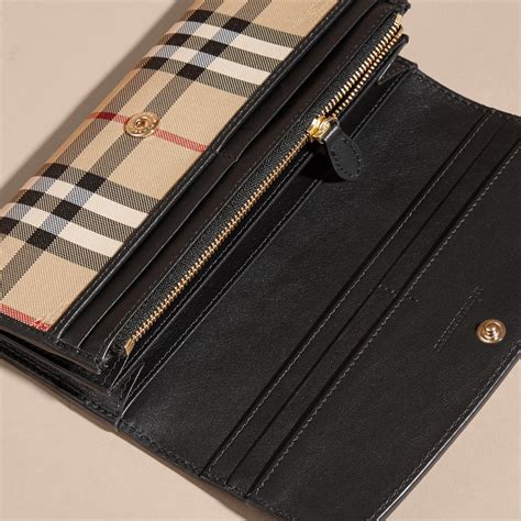 burberry horseferry check overdyed porter continental wallet|Women’s Designer Wallets & Card Cases .